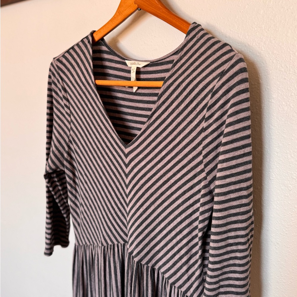 Matilda Jane Striped V-Neck Dress